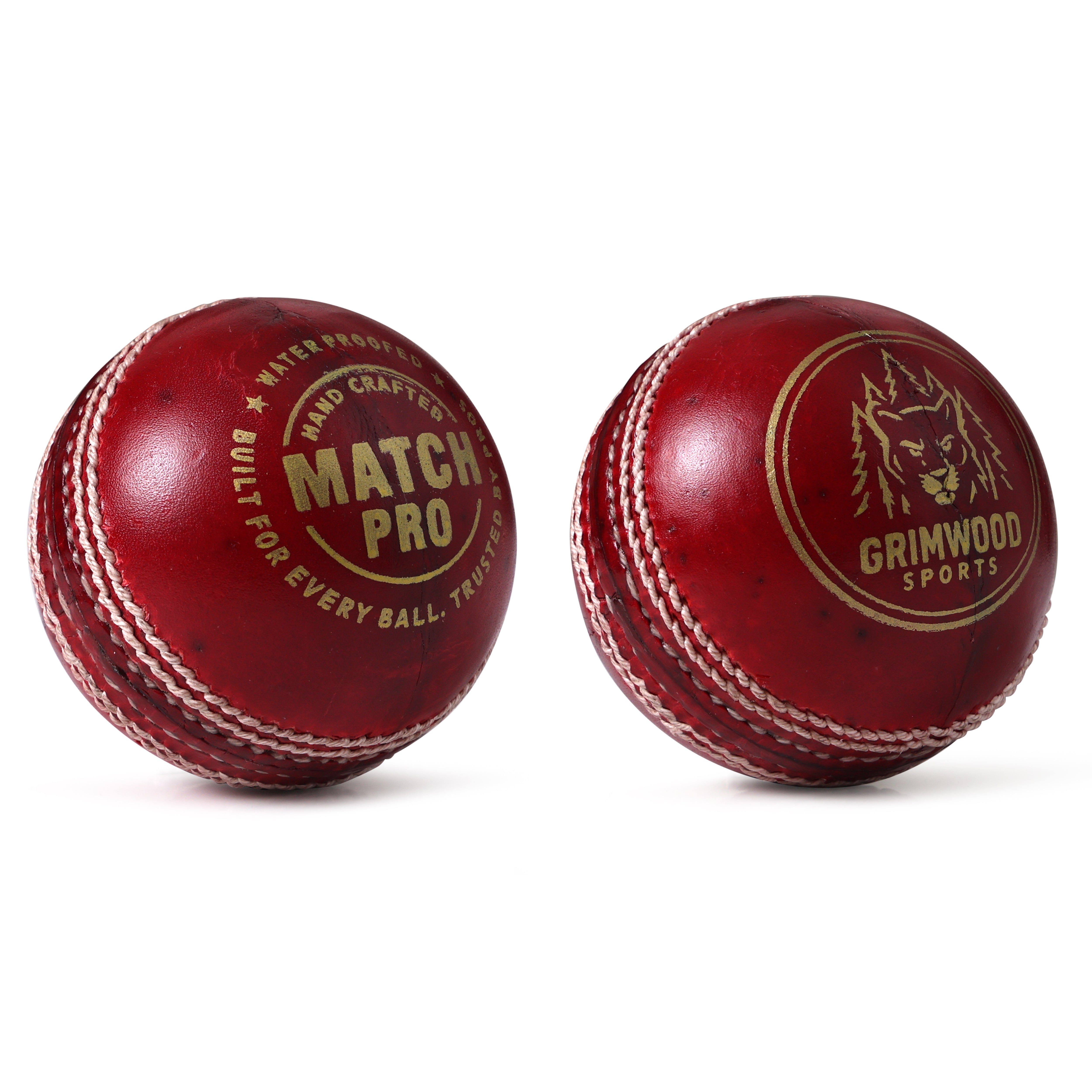 Match Pro Red – Club Level Cricket Ball (Box of 6 balls)